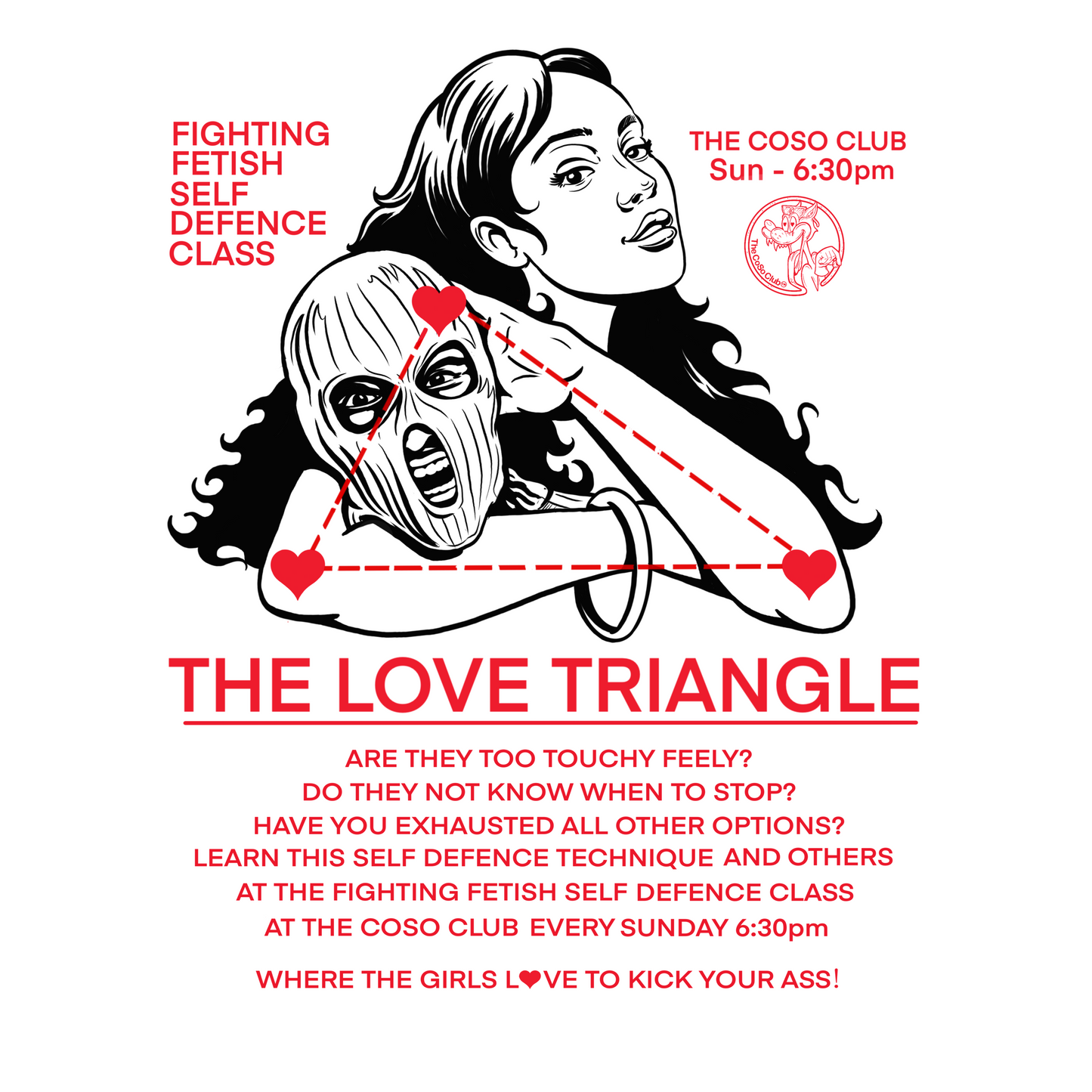 The Love Triangle Unisex classic tee