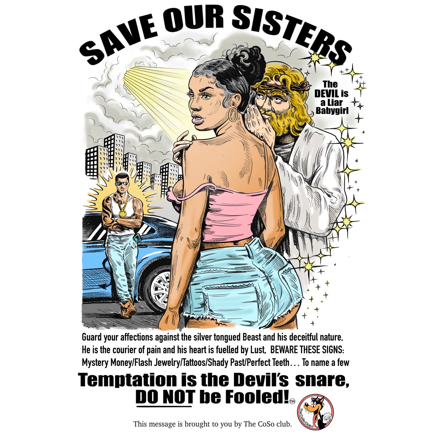 Save our Sisters Unisex classic tee (Colour Version)